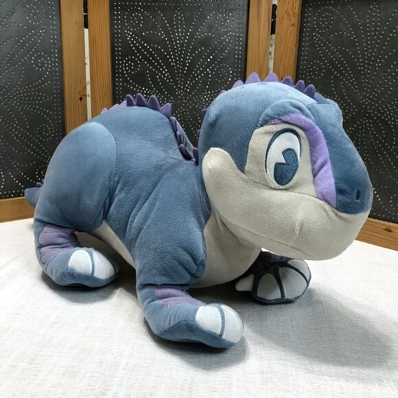 Disney Animal Kingdom Aladar Dinoland Dino Institute Blue Iguanodon 20” Plush - Picture 3 of 12